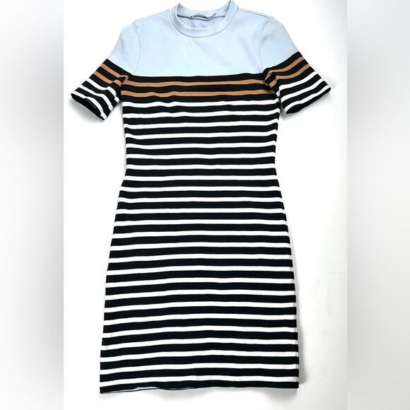 T by Alexander Wang Striped Knit Dress - Picture 5 of 12
